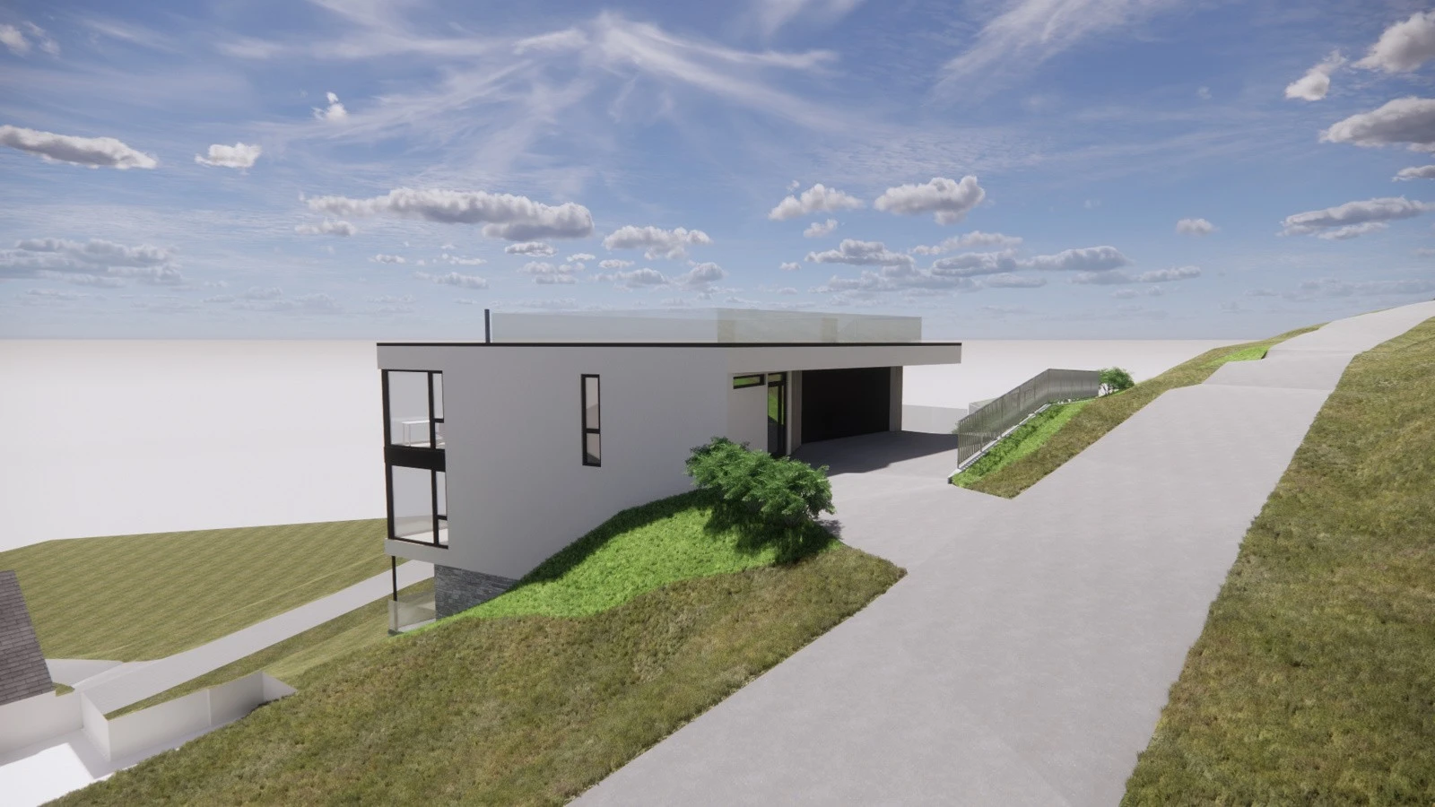 Tegninger iht. rammetillatelse. Galleribilde