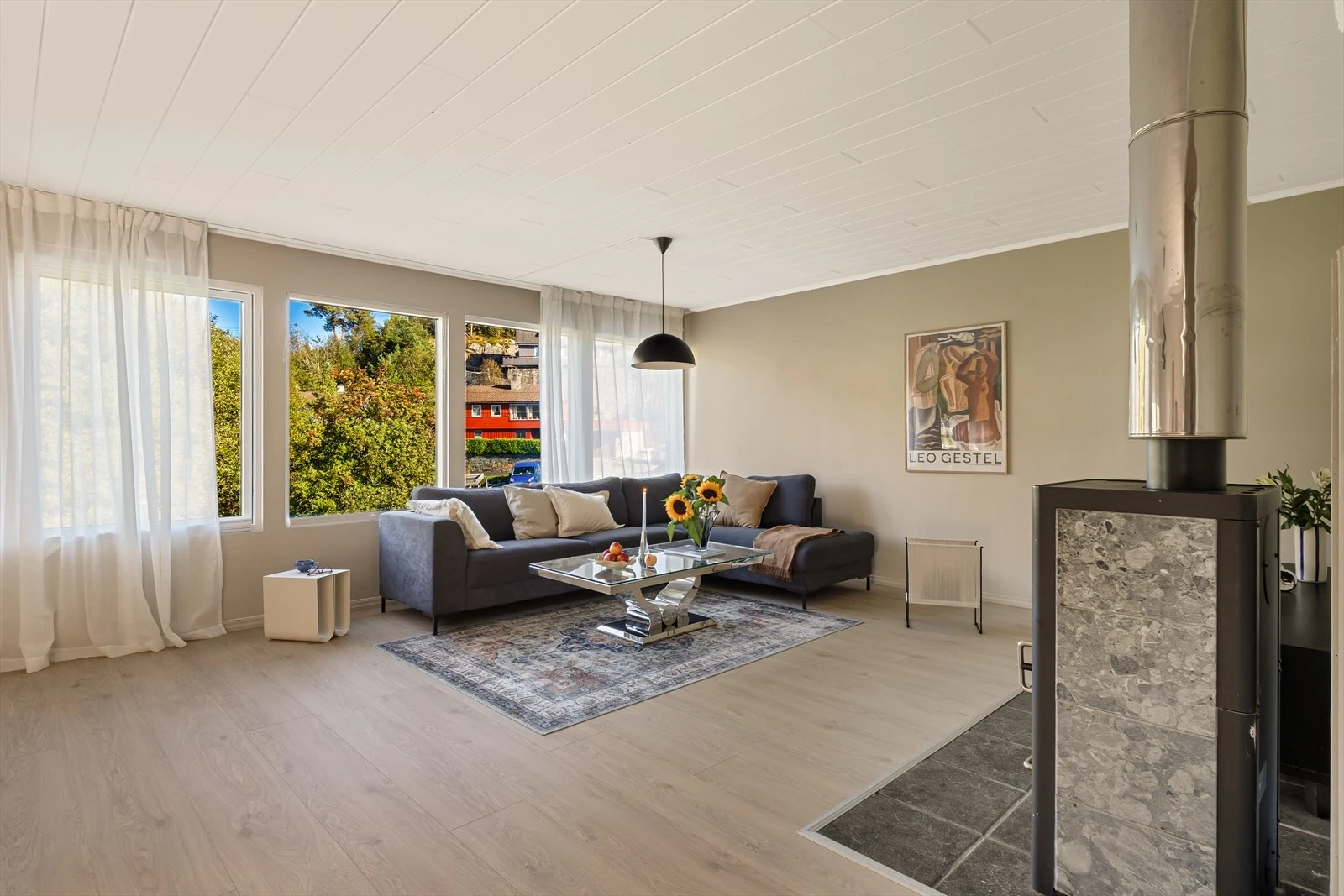 Et flott rekkehus over to plan med 3 soverom. Galleribilde