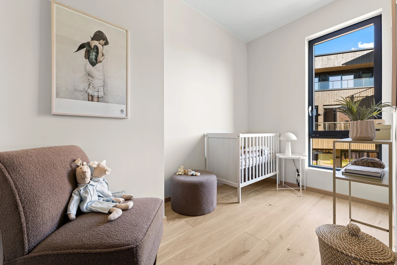 Rommene kan innredes etter behov og passer utmerket som gjesterom, kontor eller garderoberom. Galleribilde