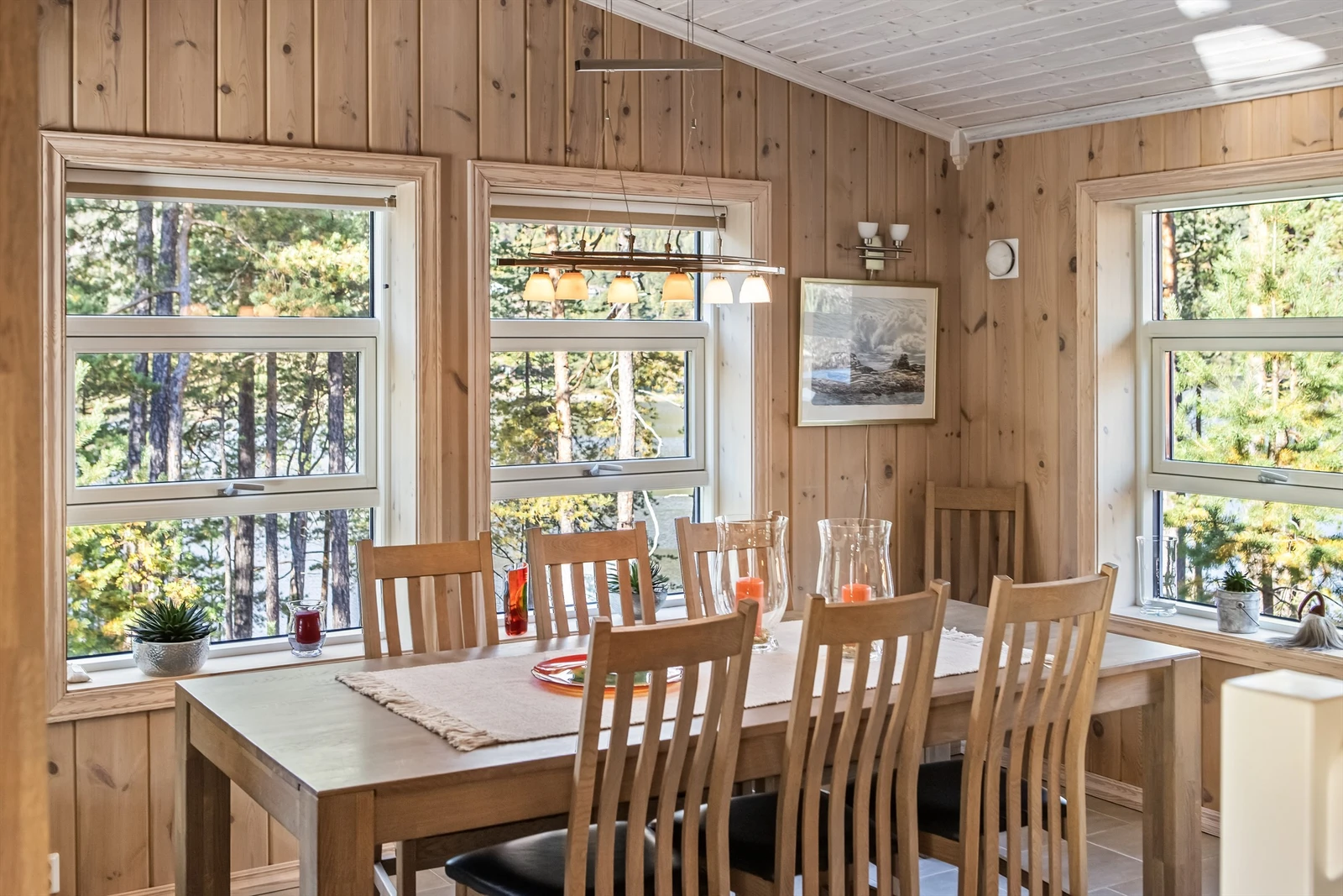 Nydelig utsikt til Nisser, som nærmeste nabo Galleribilde