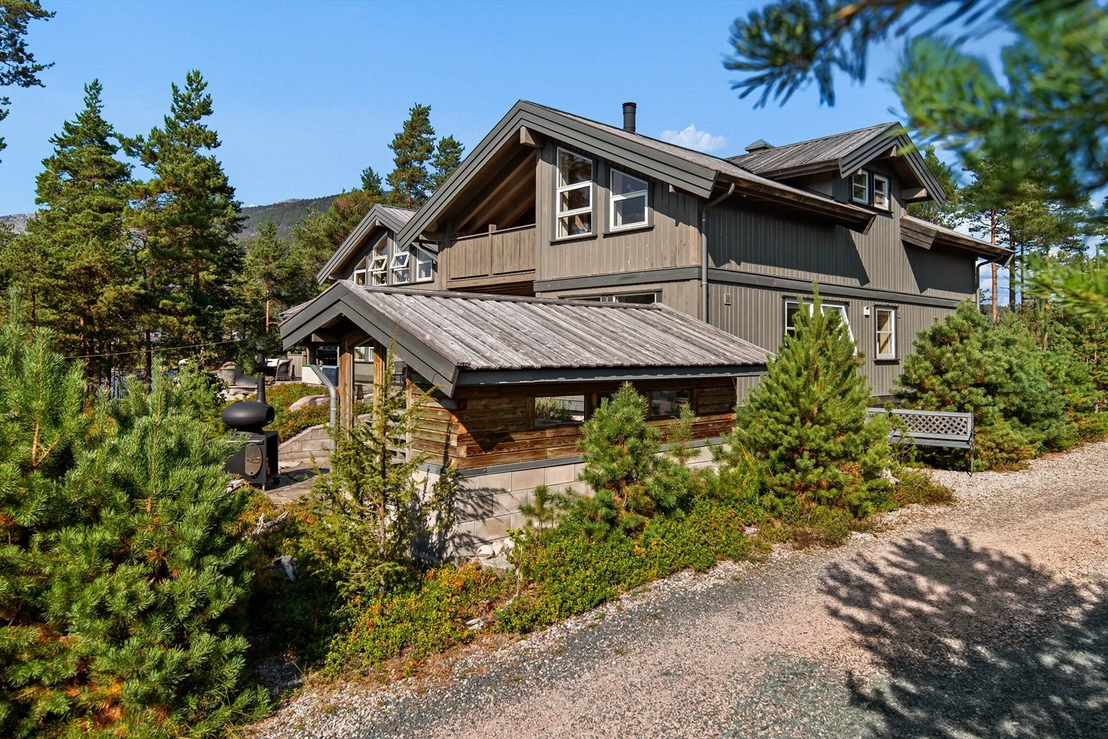 Eiendommen er godt skjermet Galleribilde