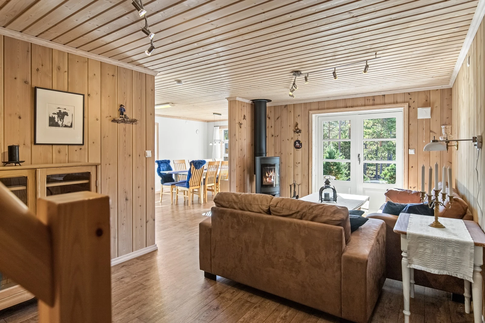 God plass til salongen i stuen Galleribilde