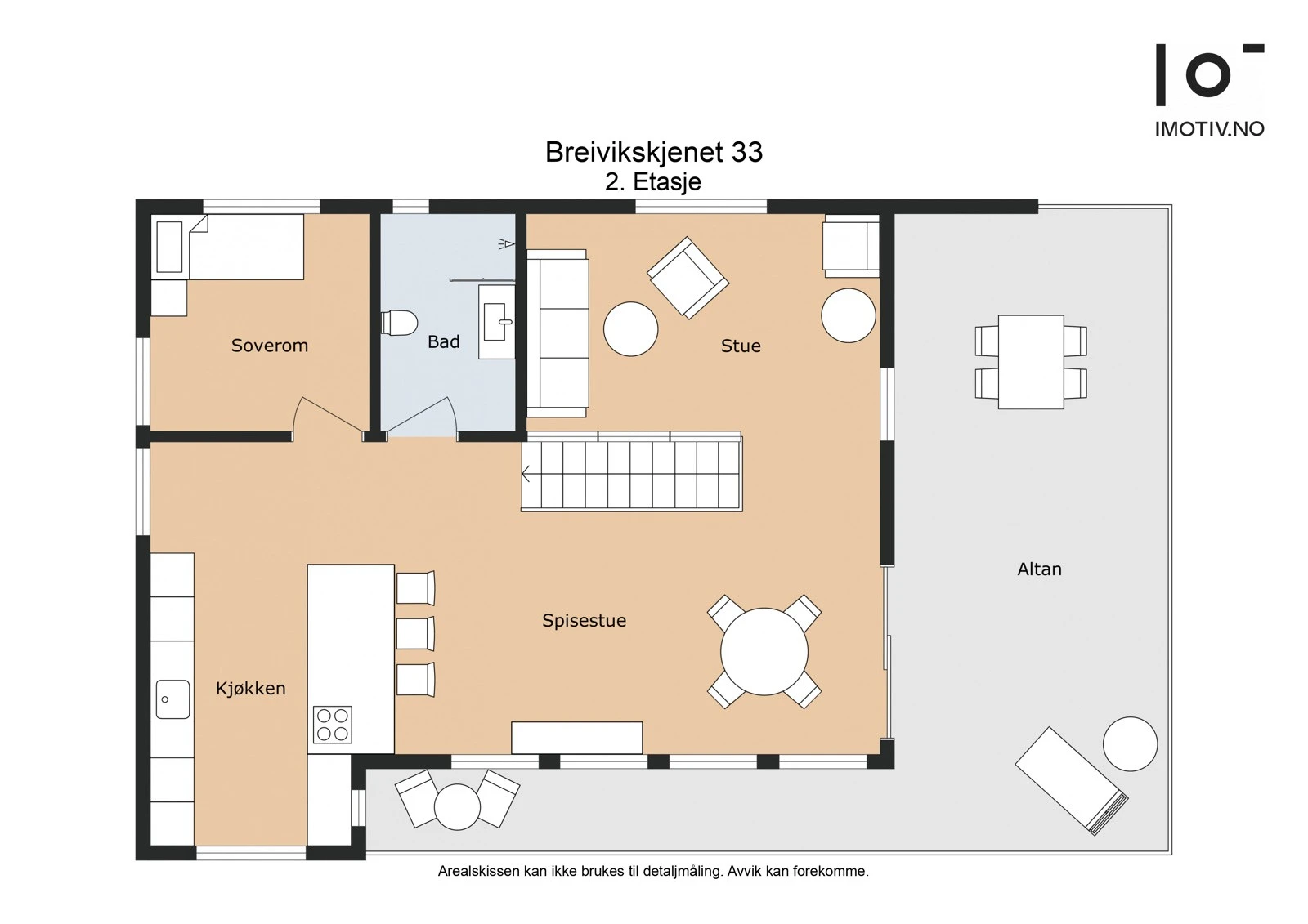 Plantegning 2. etasje Galleribilde