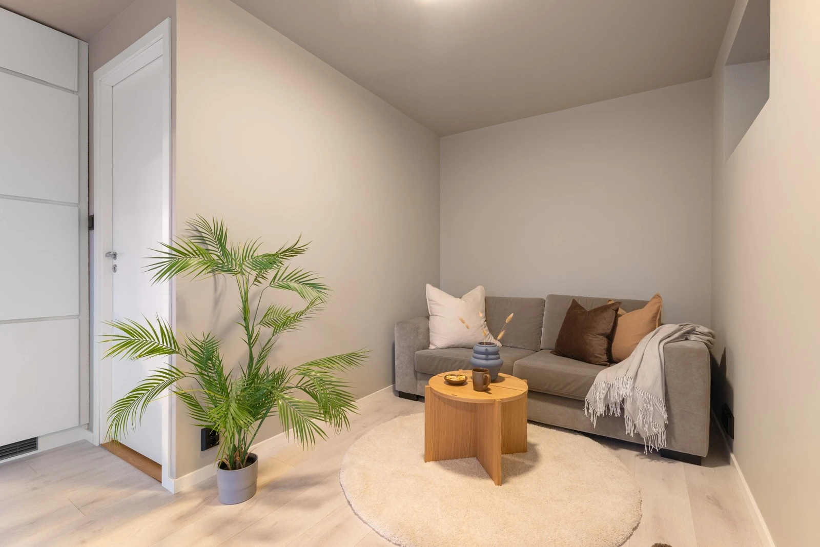 En enkel stueløsning gir deg det du trenger i hverdagen. Galleribilde