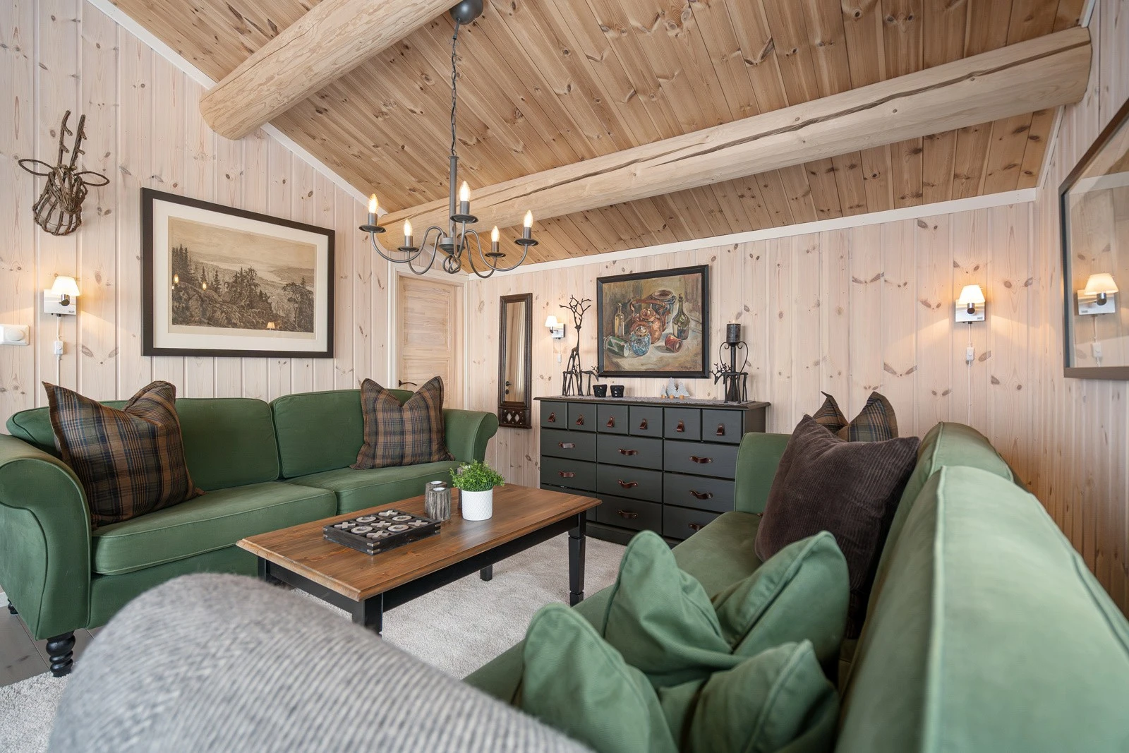 Innbydende og innholdsrik familiehytte Galleribilde