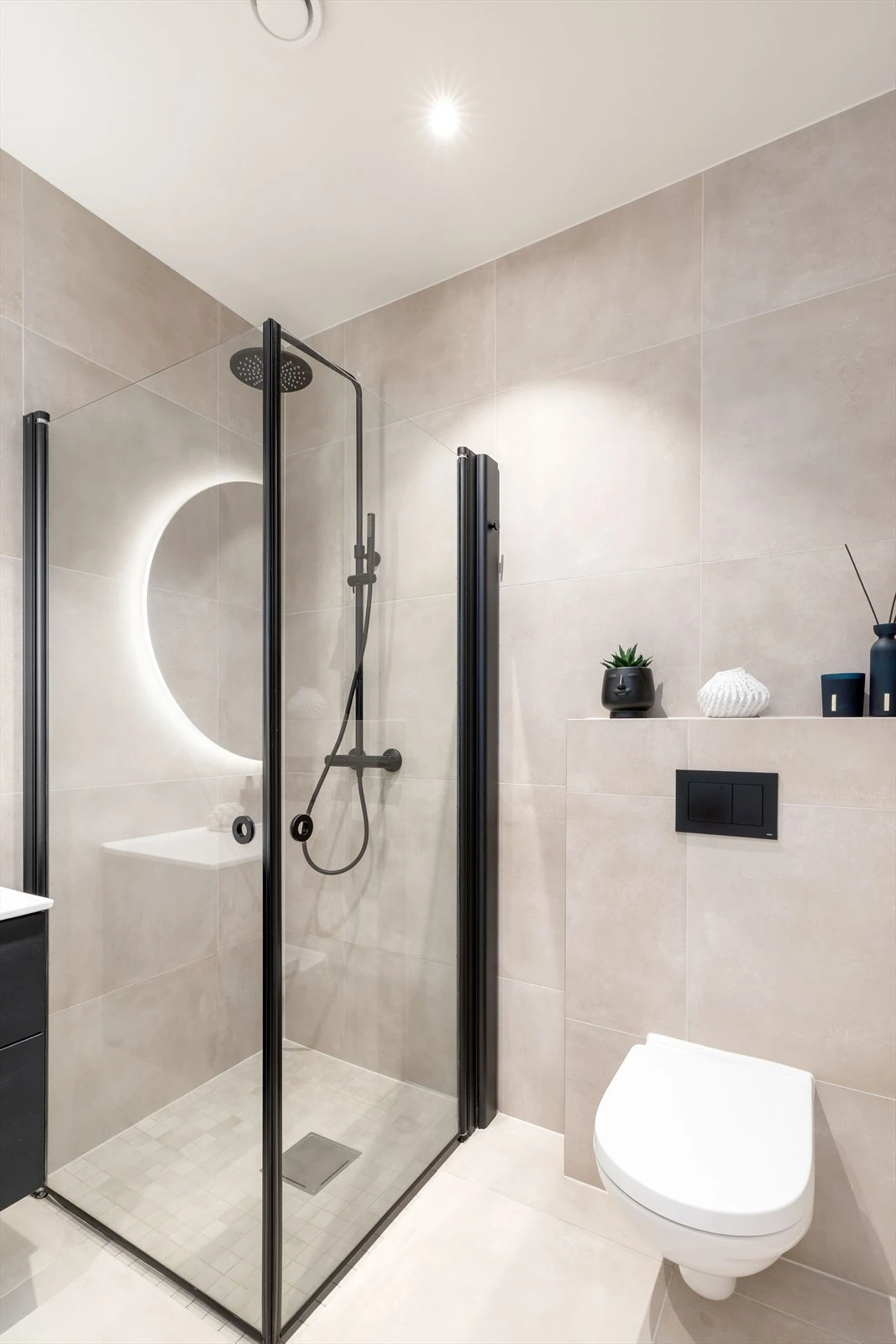 Baderommet er oppgradert fra standard leveranse. Galleribilde