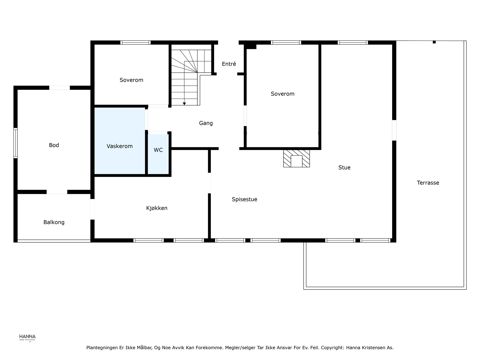 Plantegning 2.etasje Galleribilde