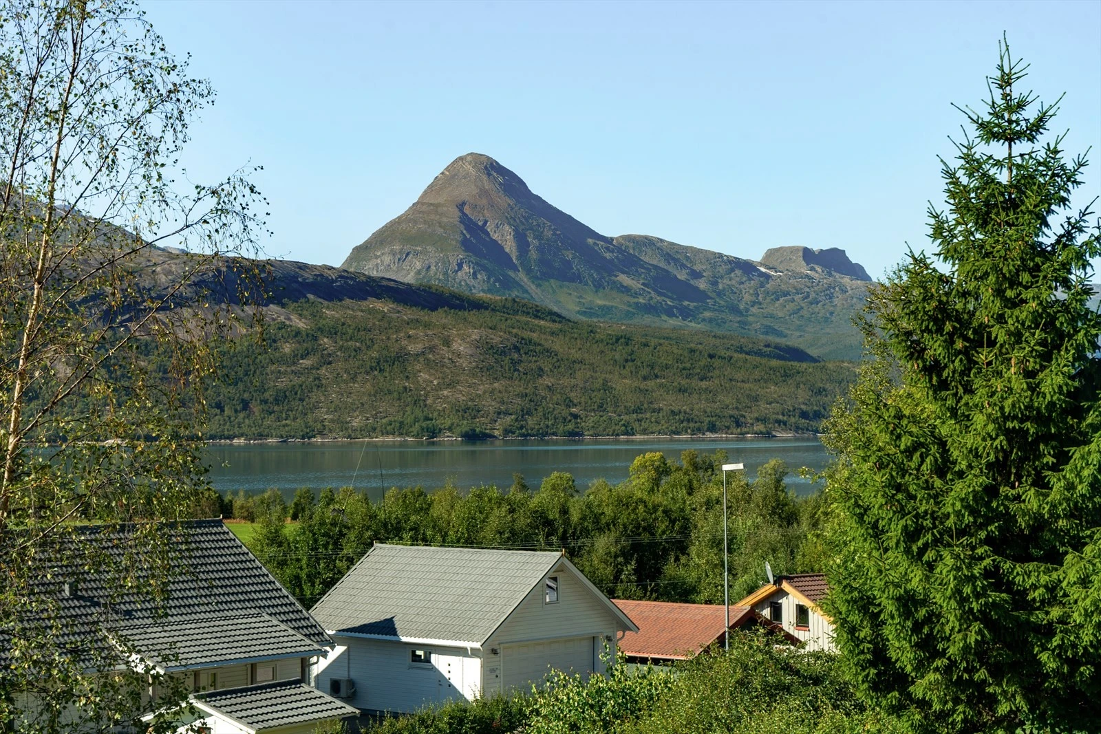 Fantastisk utsikt fra stuen Galleribilde