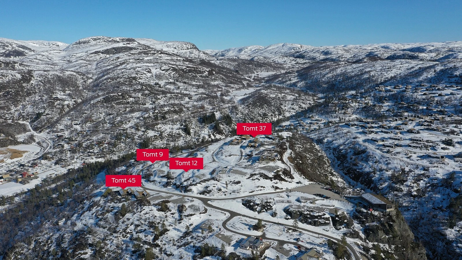 Ett av Sirdals mest etterspurt områder med de beste skiløypene i umiddelbar nærhet. Galleribilde