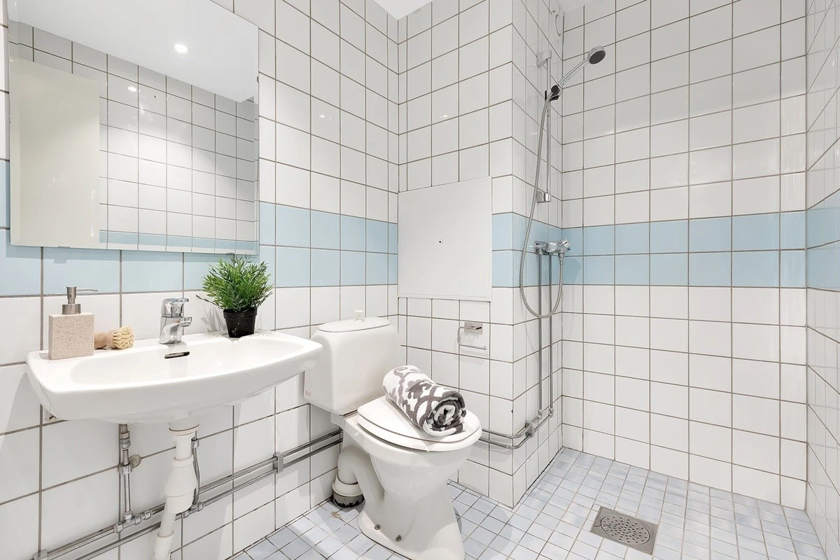 Baderom Galleribilde