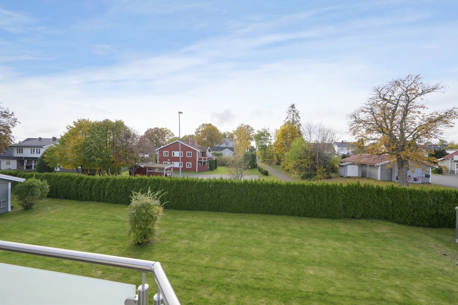 Utsikt fra den sydvestvendte balkongen Galleribilde