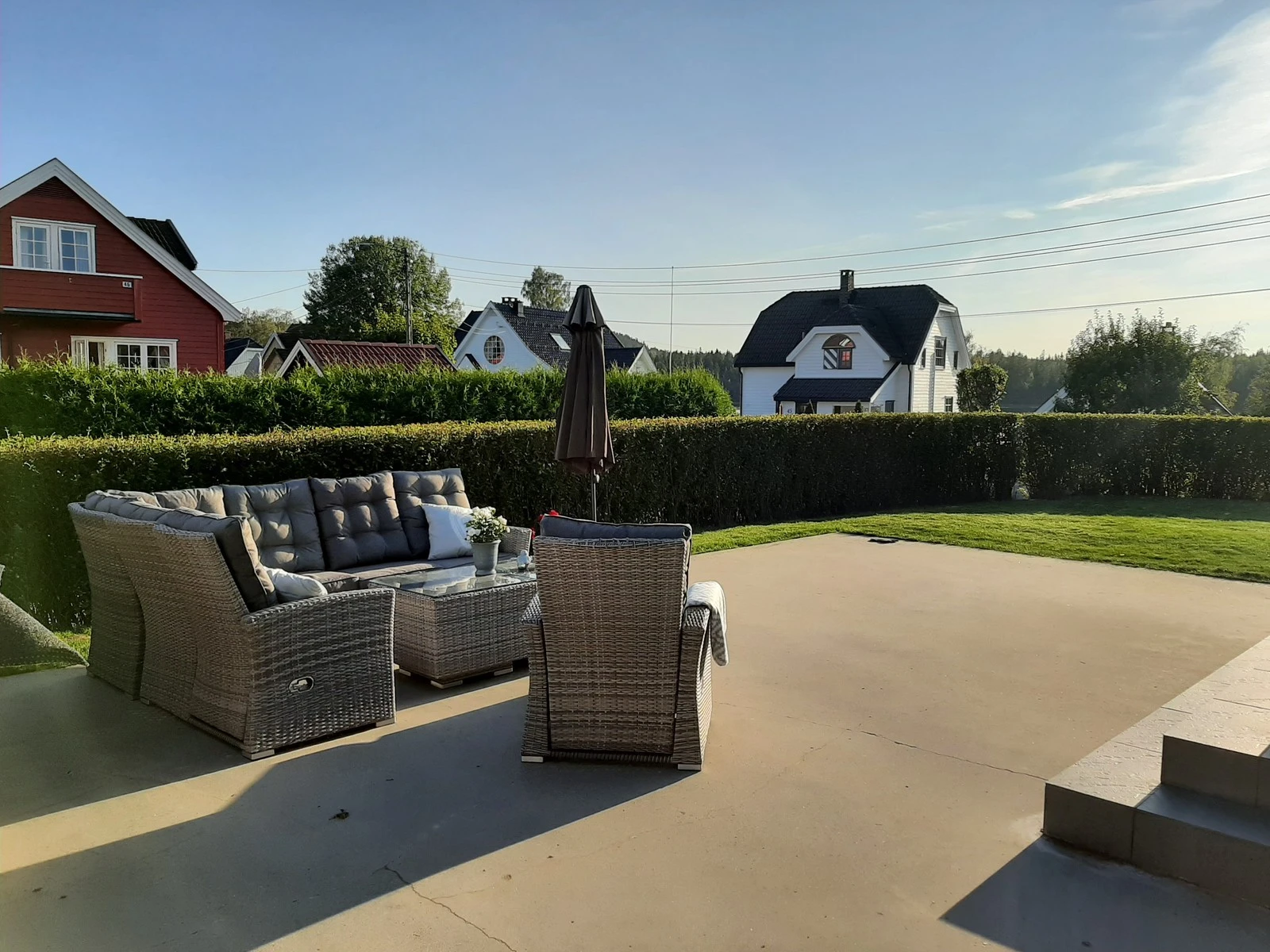 Uteplass Galleribilde