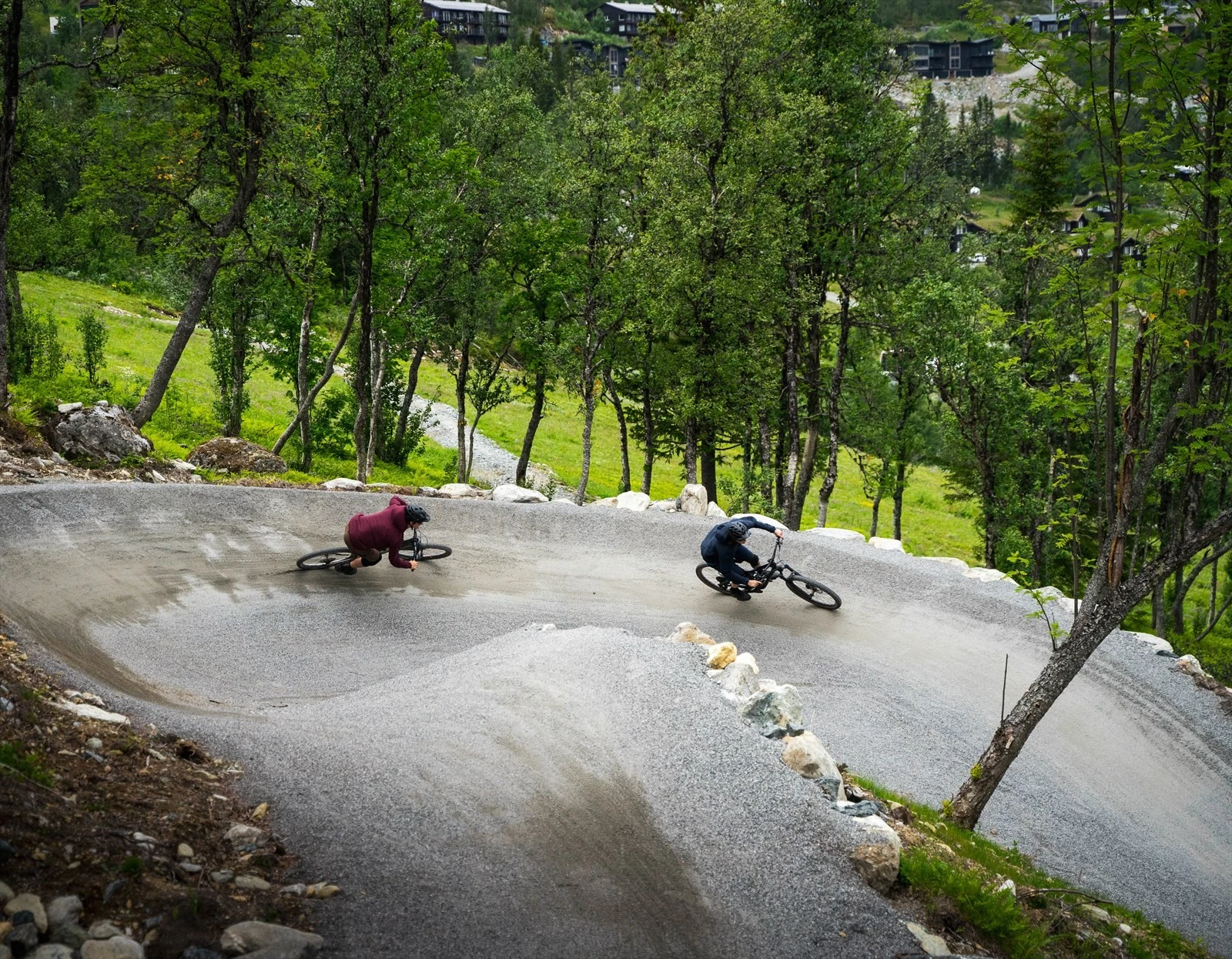 Flytstien Silverstone sikrer fart og moro i sommer- og høstsesongen. Foto Lars Storheim, Hallingdal Rides. Galleribilde