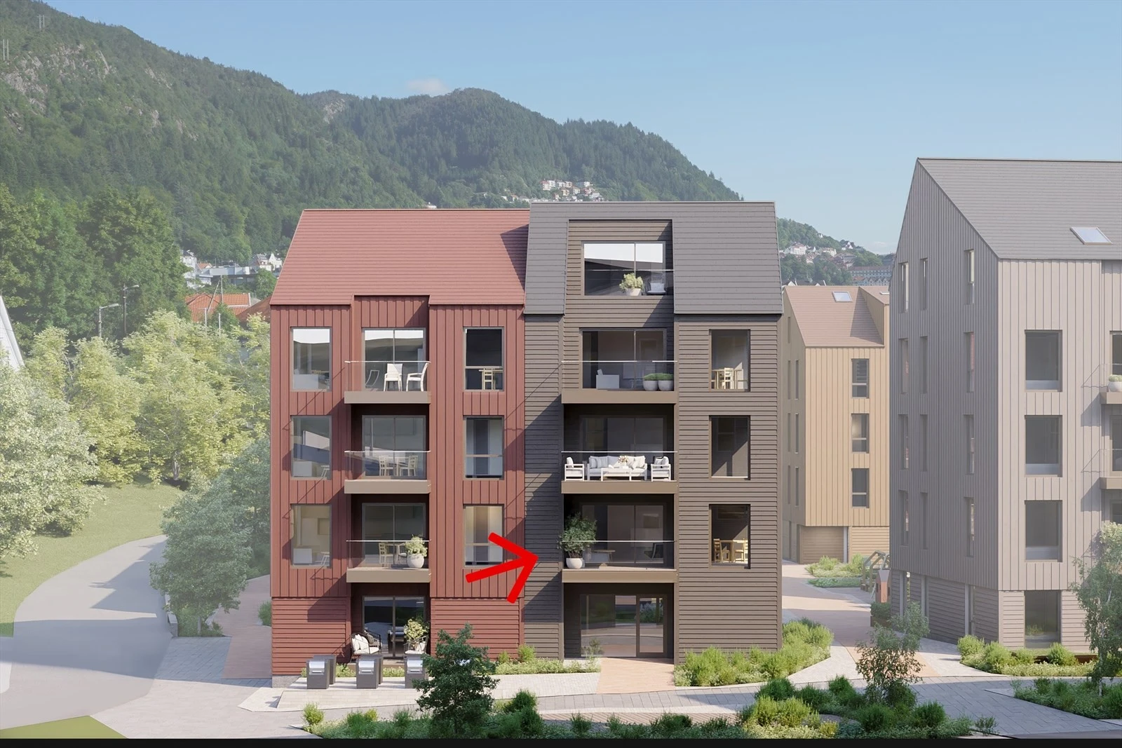 Velkommen til leilighet B202 på Sjøbodene! Galleribilde