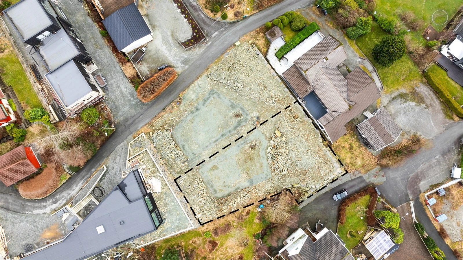 Gnr. 64 bnr. 465: 616,1 kvm (tomtegrense er omtrentlig inntegnet, avvik kan forekomme) Galleribilde