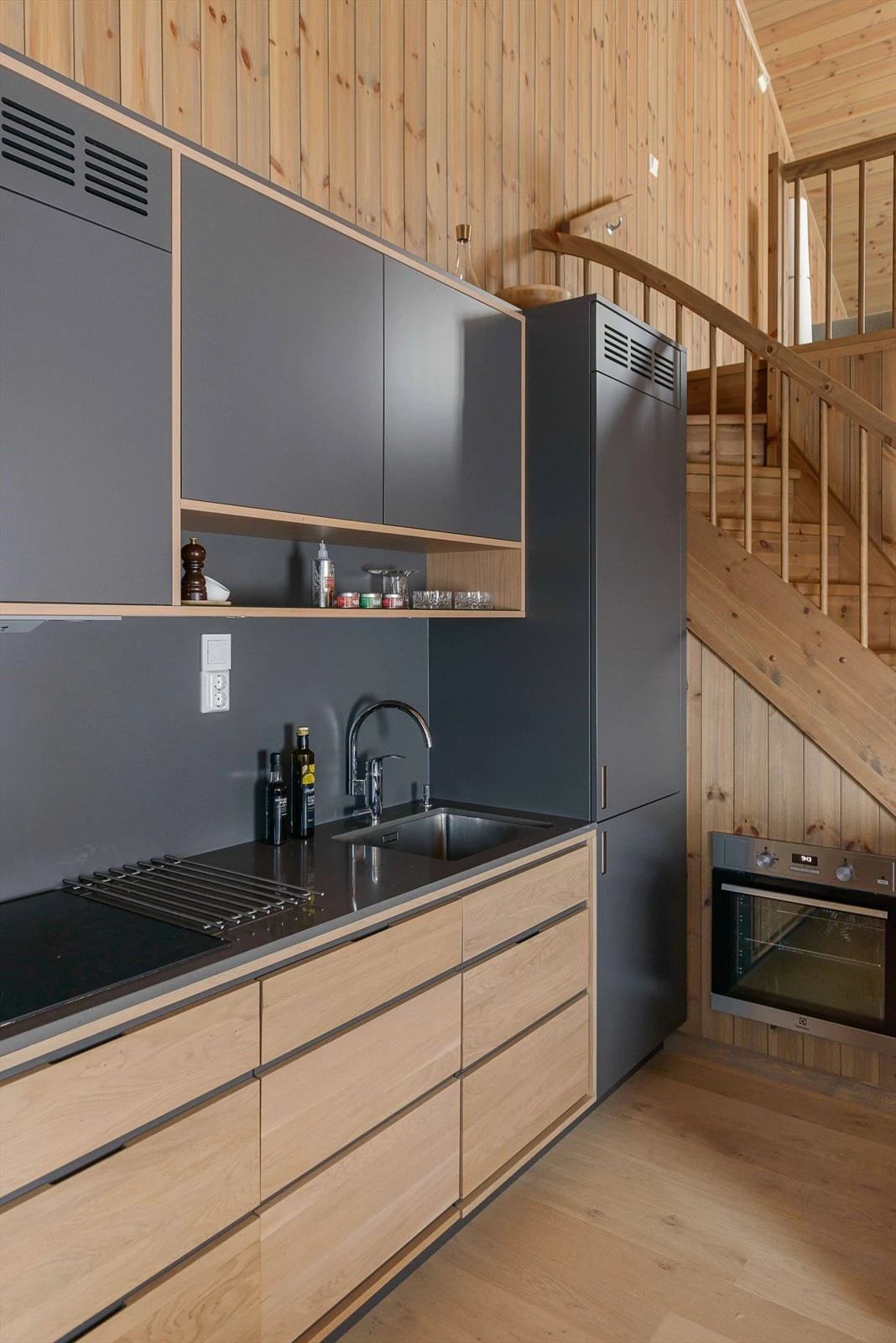 Integrerte hvitevarer i innredningen. Galleribilde