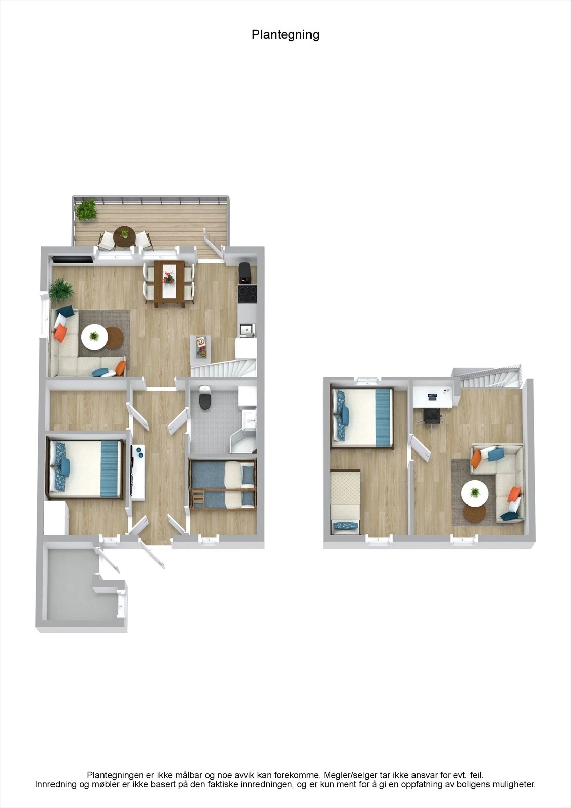 Planskisse 3D Galleribilde