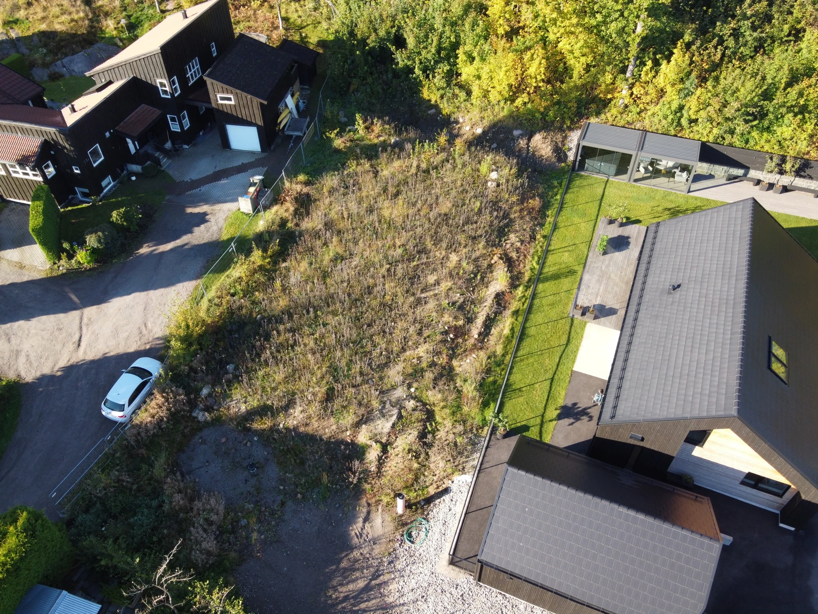 Tomt sett fra øst Galleribilde