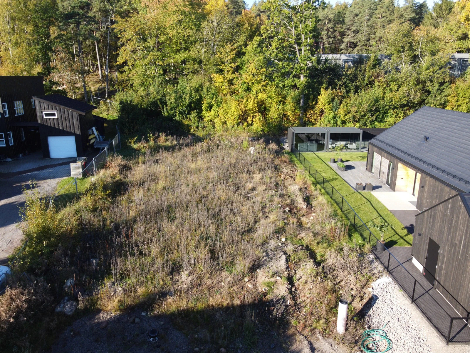 Tomt sett fra øst Galleribilde