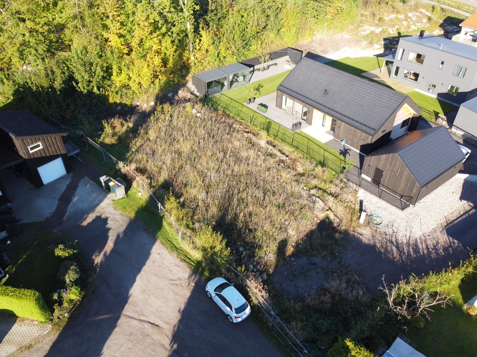 Tomt sett fra sørøst Galleribilde