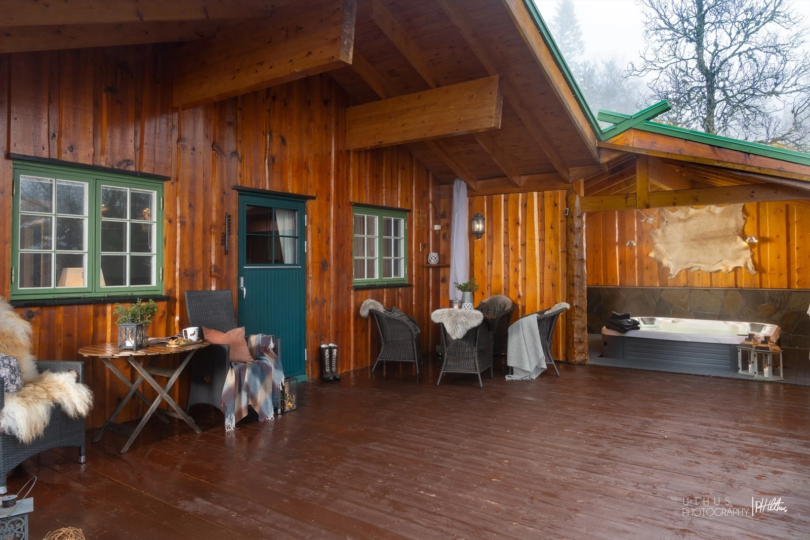 Stor terrasse på 76 kvm (ref. tilstandsrapport). Galleribilde