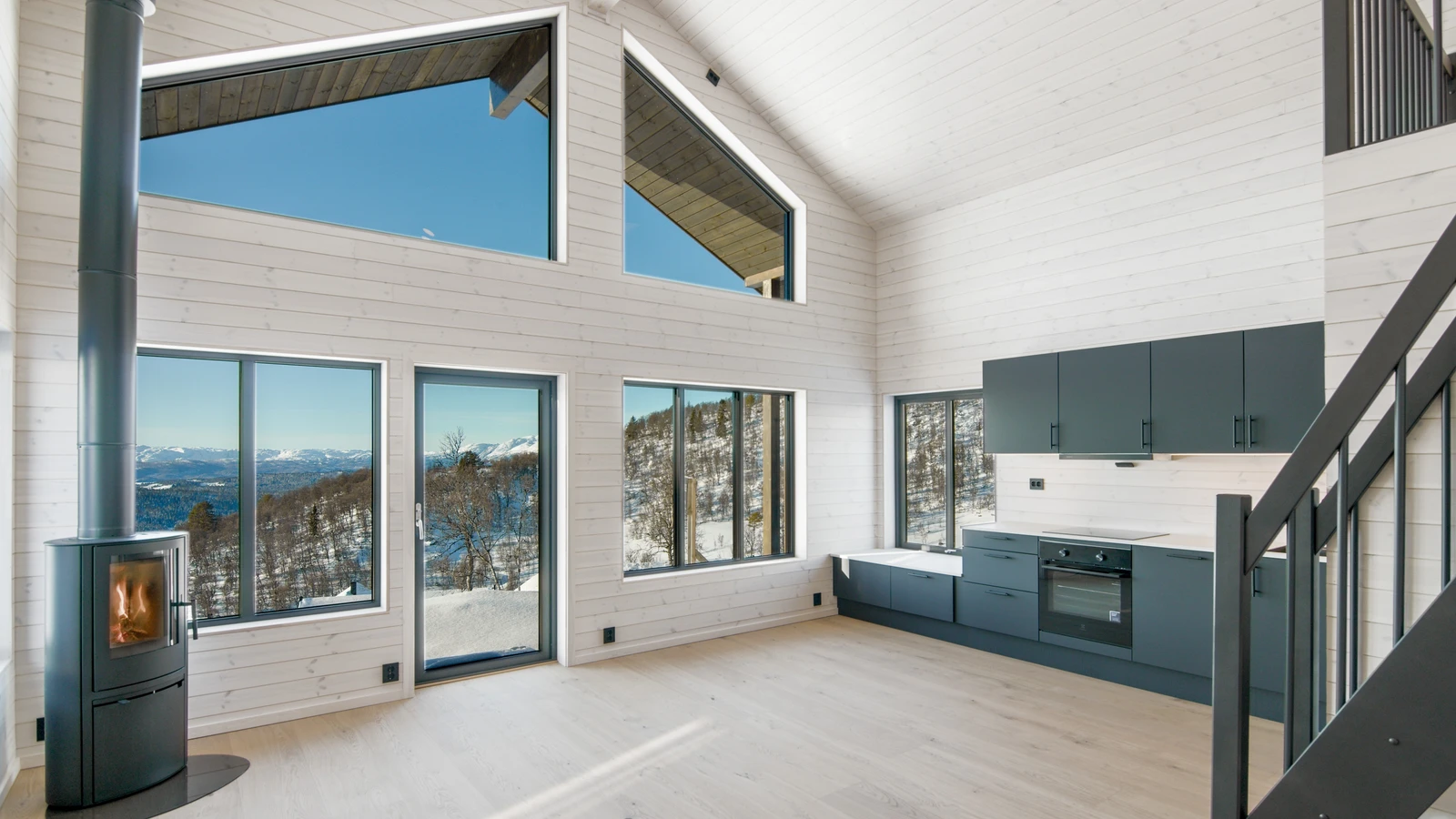 Stue/kjøkken Galleribilde