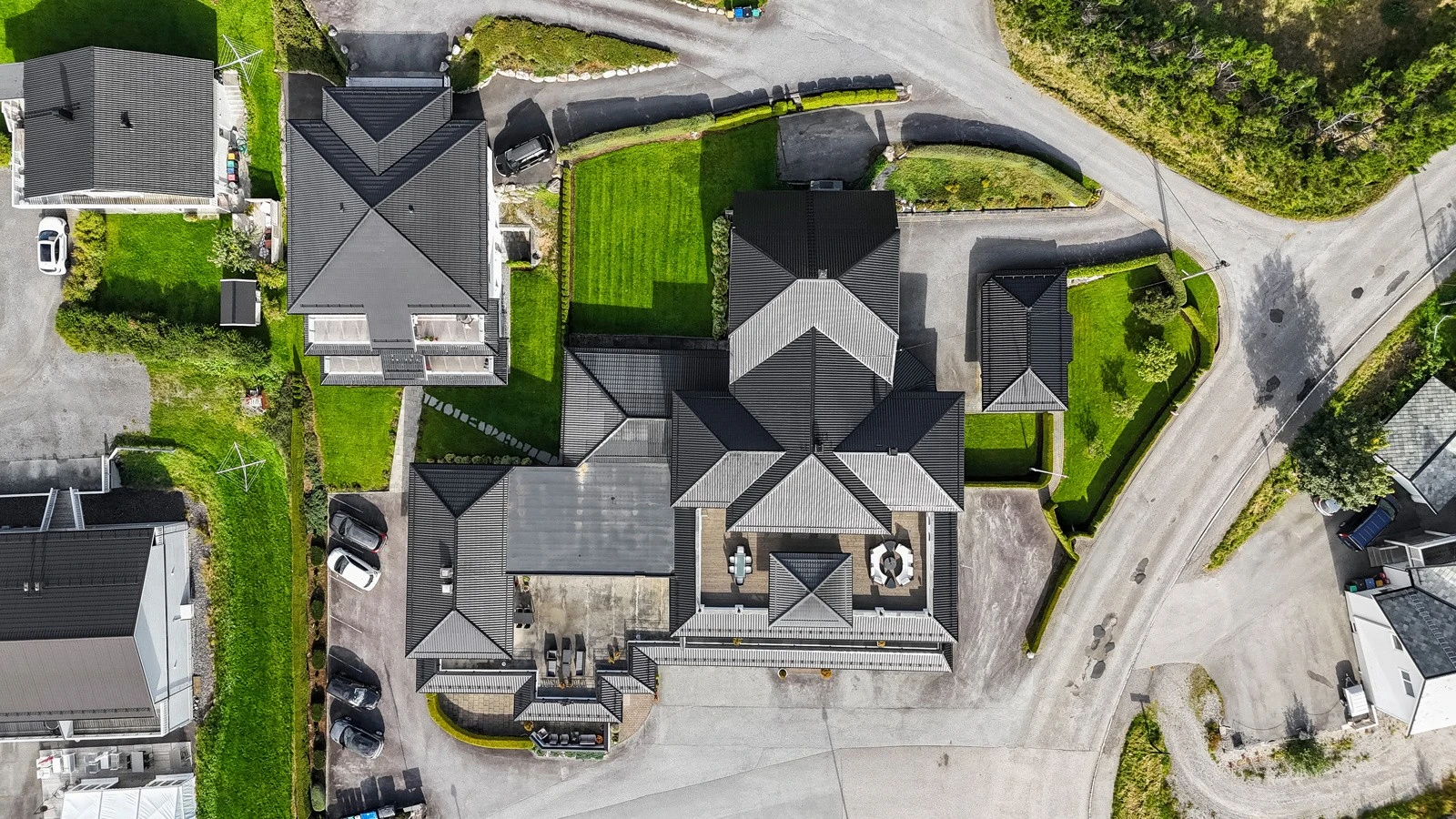 Dronefoto. Galleribilde