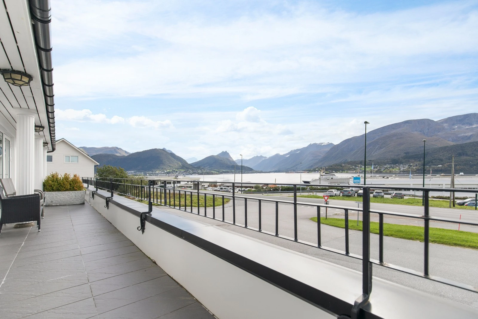 Terrasse på suite. Galleribilde