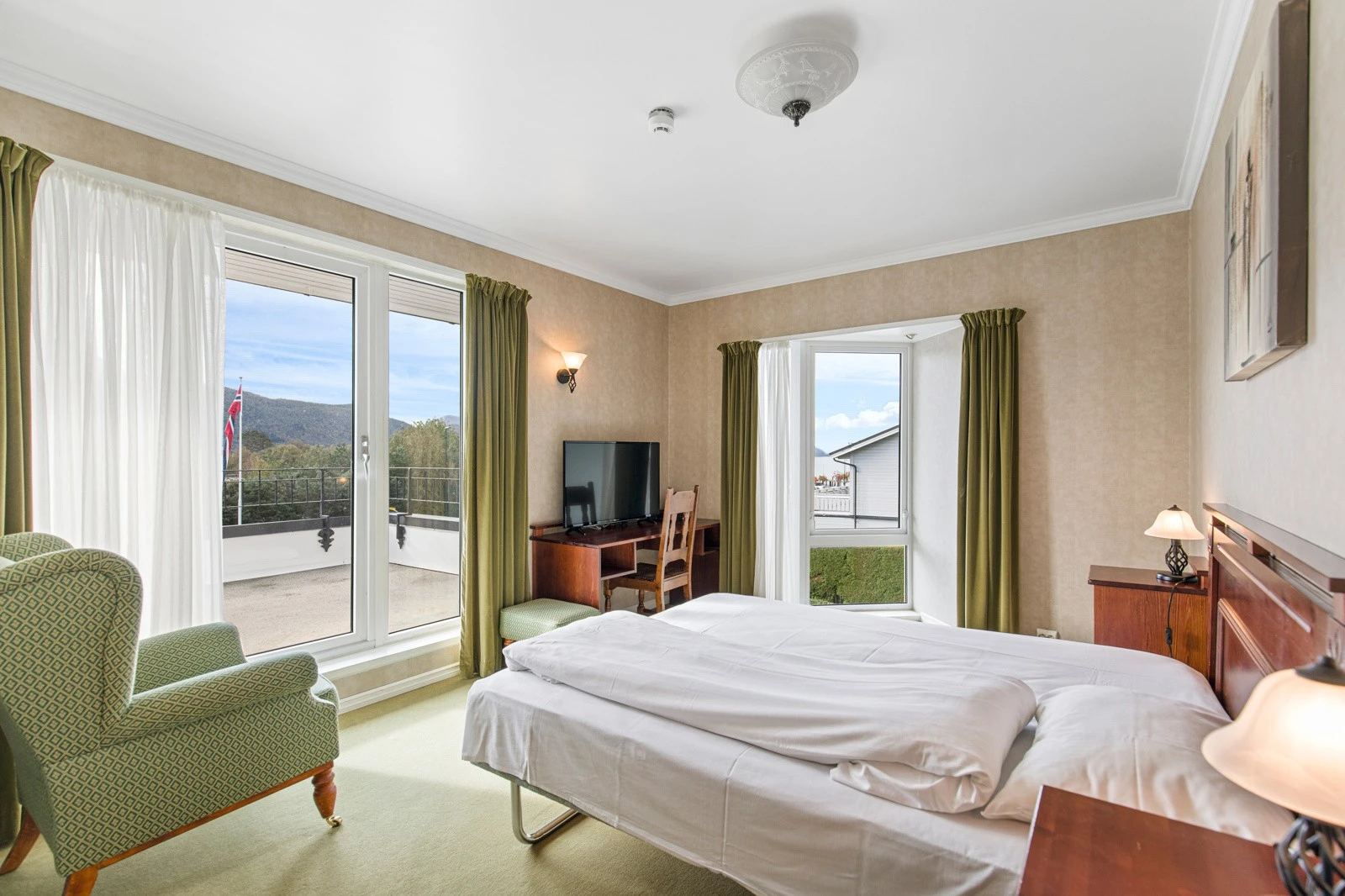 Hotellrom. Galleribilde