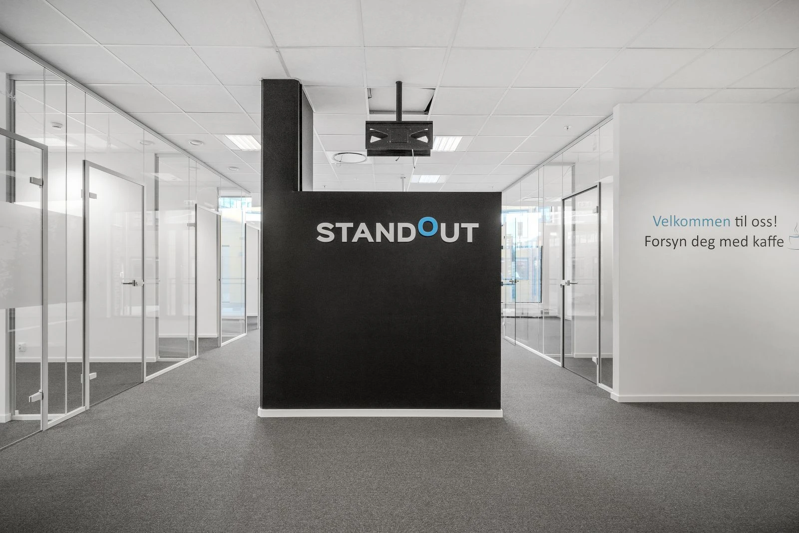 Sosialsone med mulighet for innredning til kontorlandskap Galleribilde