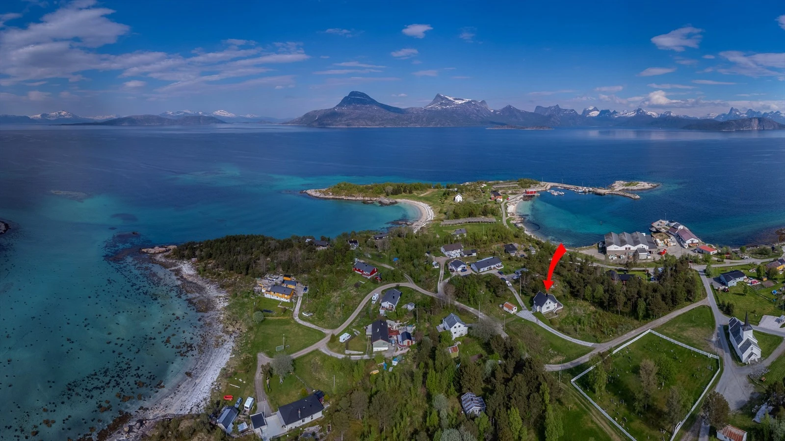 Beliggende i flotte omgivelser Galleribilde