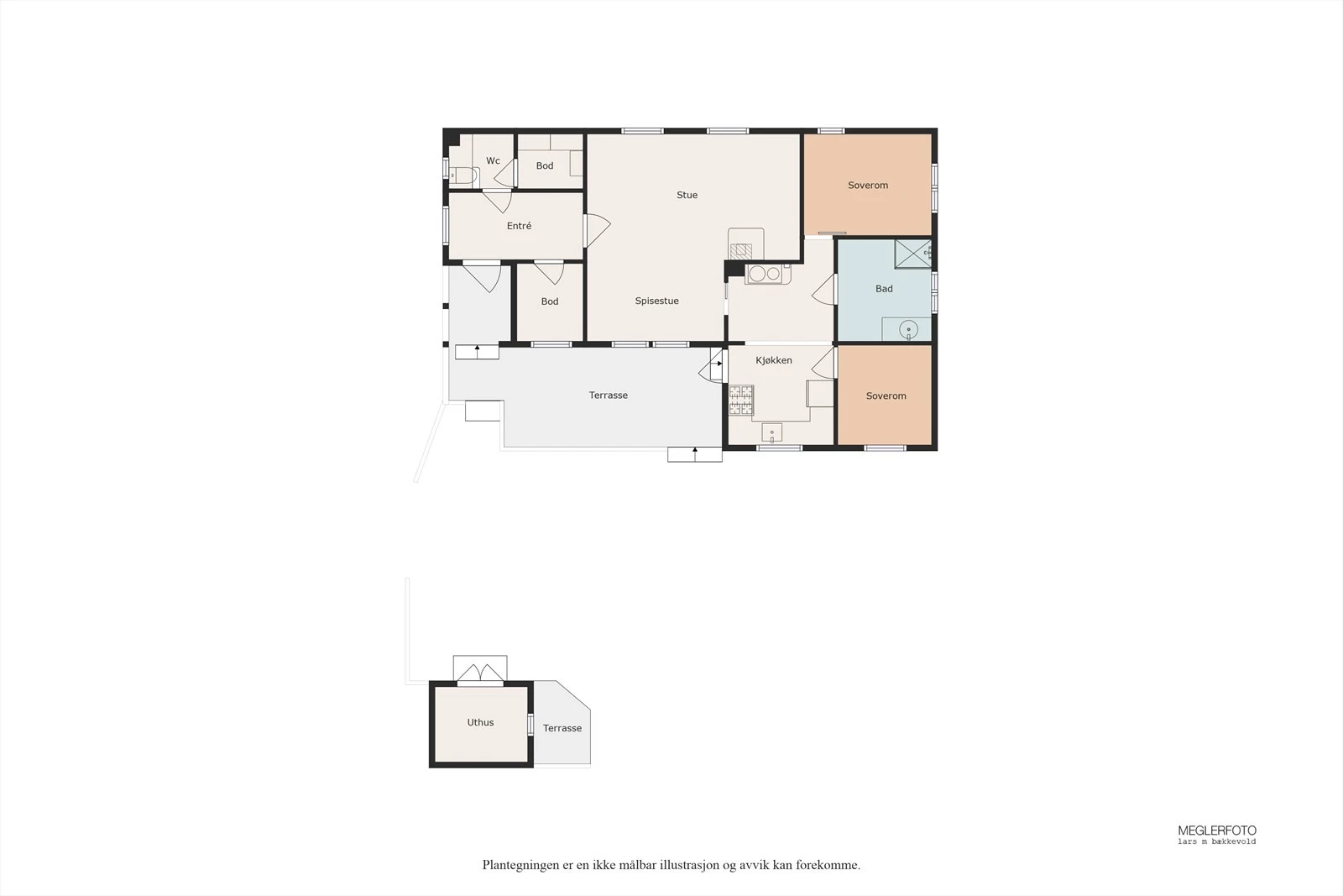 Planskisse. Galleribilde