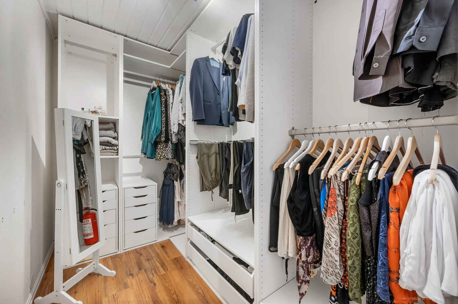 Walk-in closet!