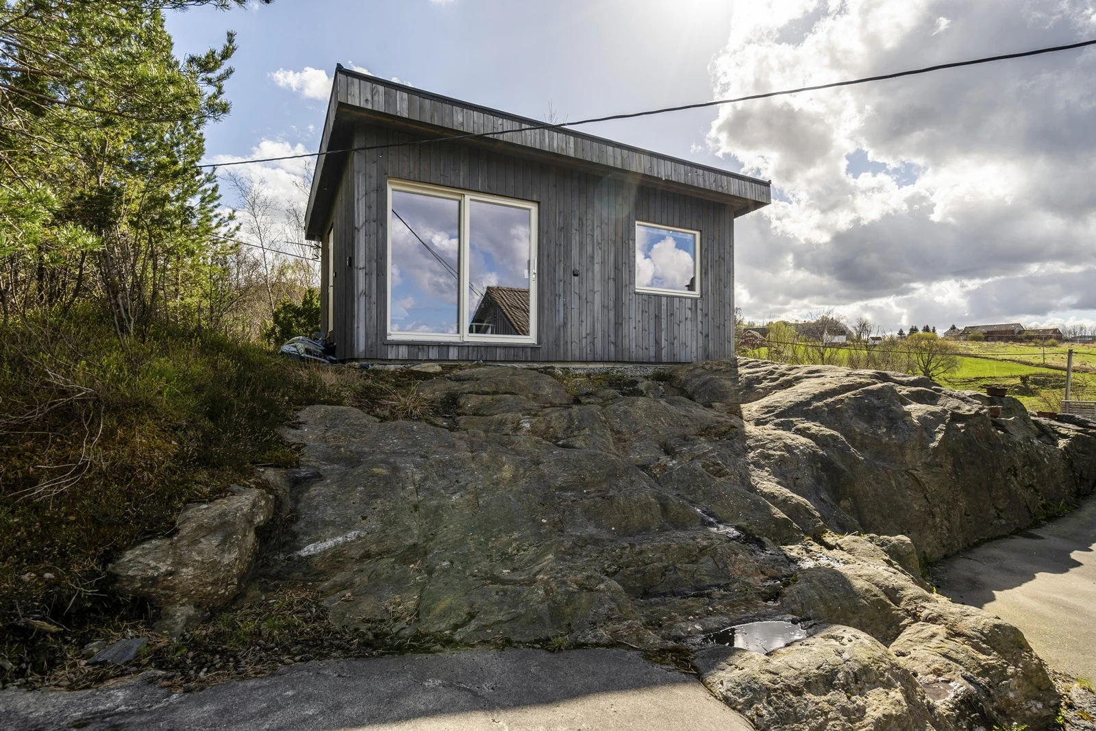 Anneks/bod innredet og isolert Galleribilde