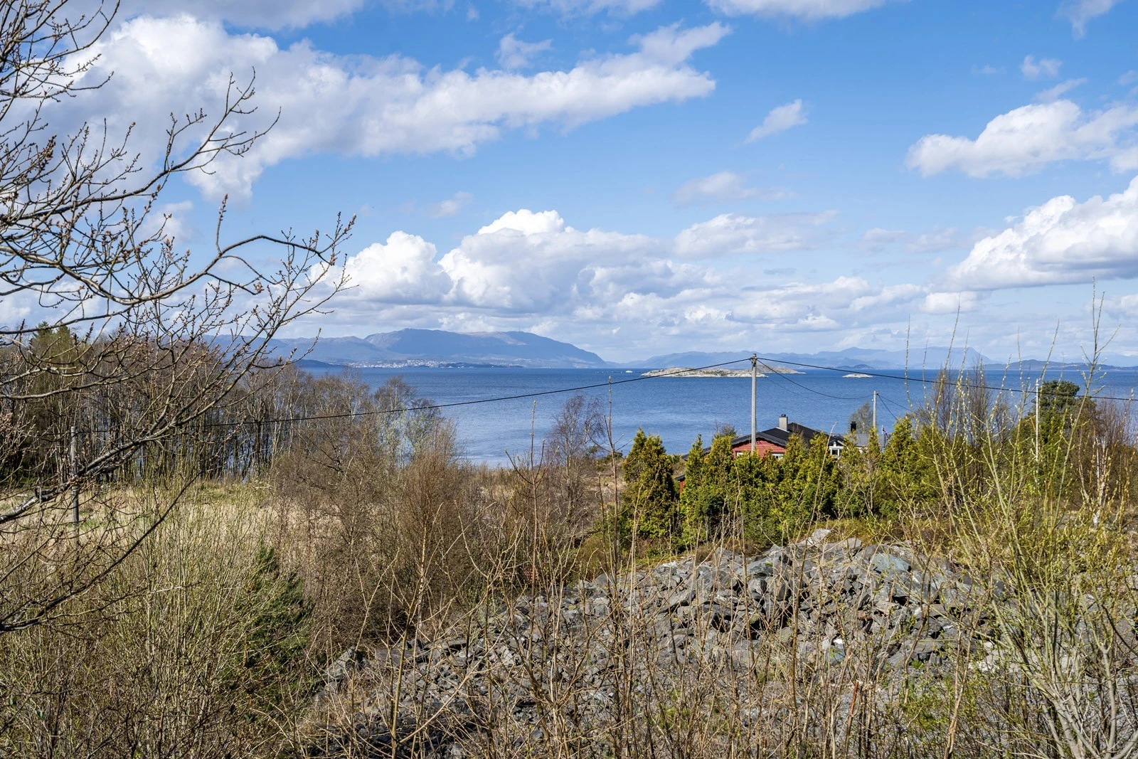 Utsikt fra fritidsboligen Galleribilde