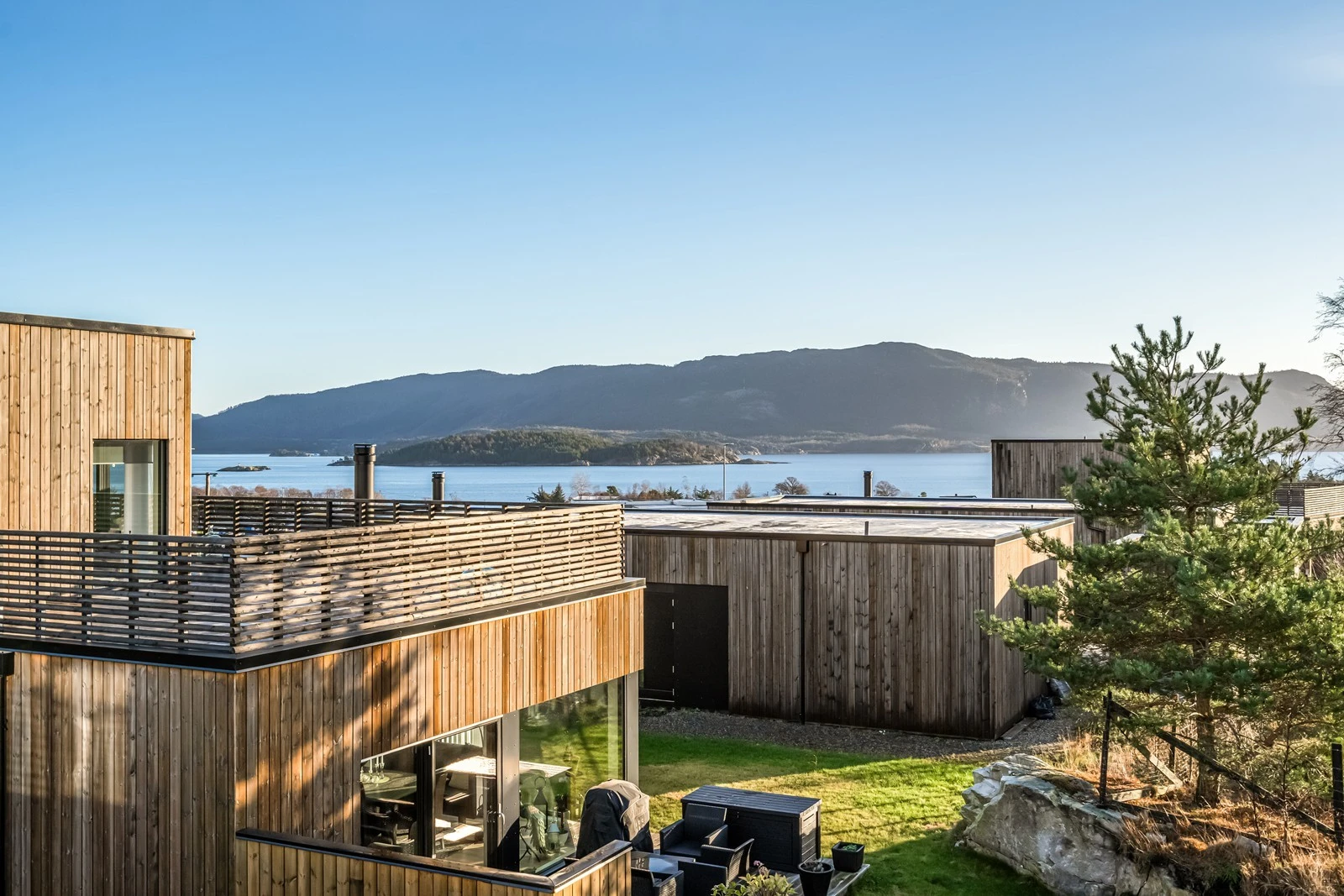 Utsikt fra takterrassen. Galleribilde