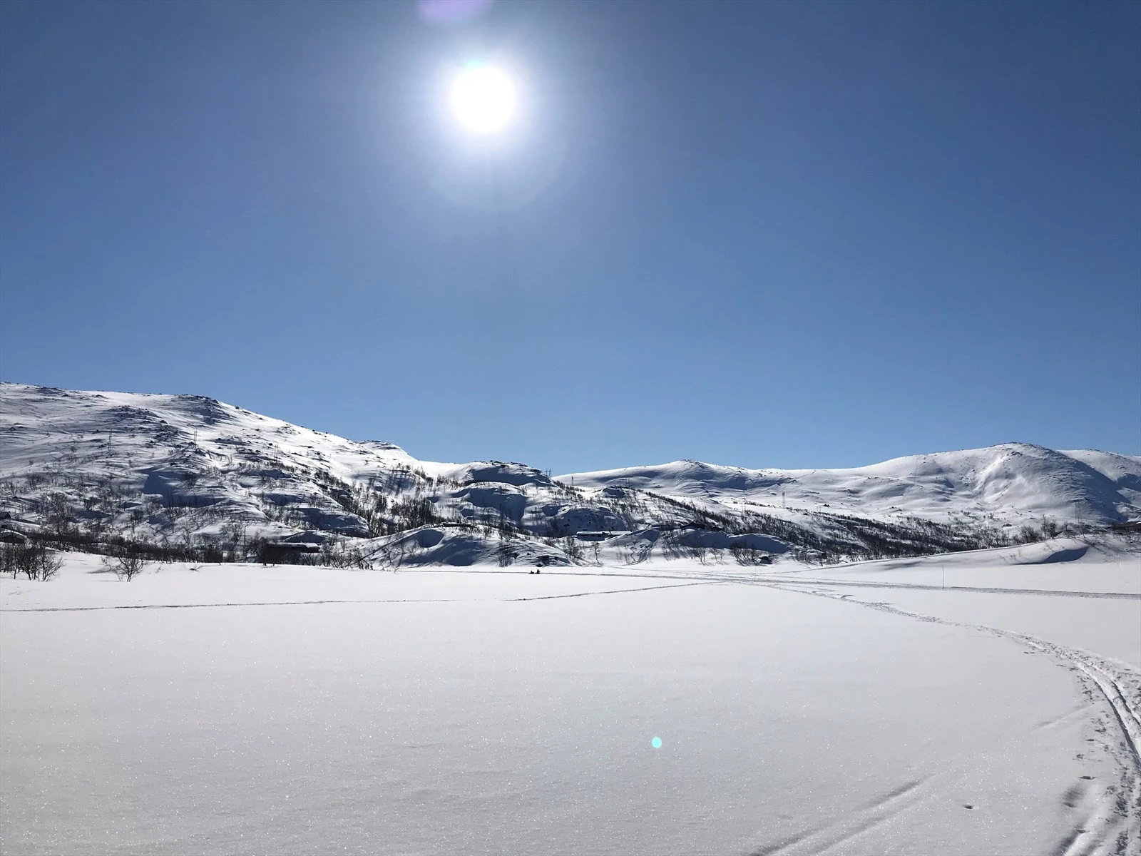 Vinter - Nygårdsvann - selgers foto Galleribilde