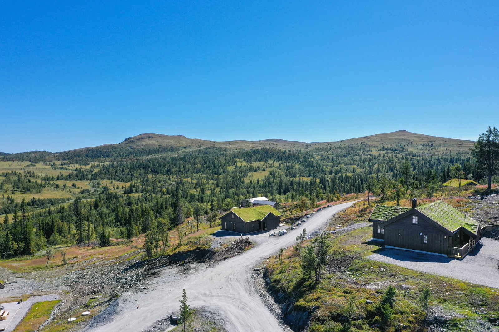 Tomt 28 ligger høyt og fritt til med fantastisk utsikt som må oppleves Galleribilde