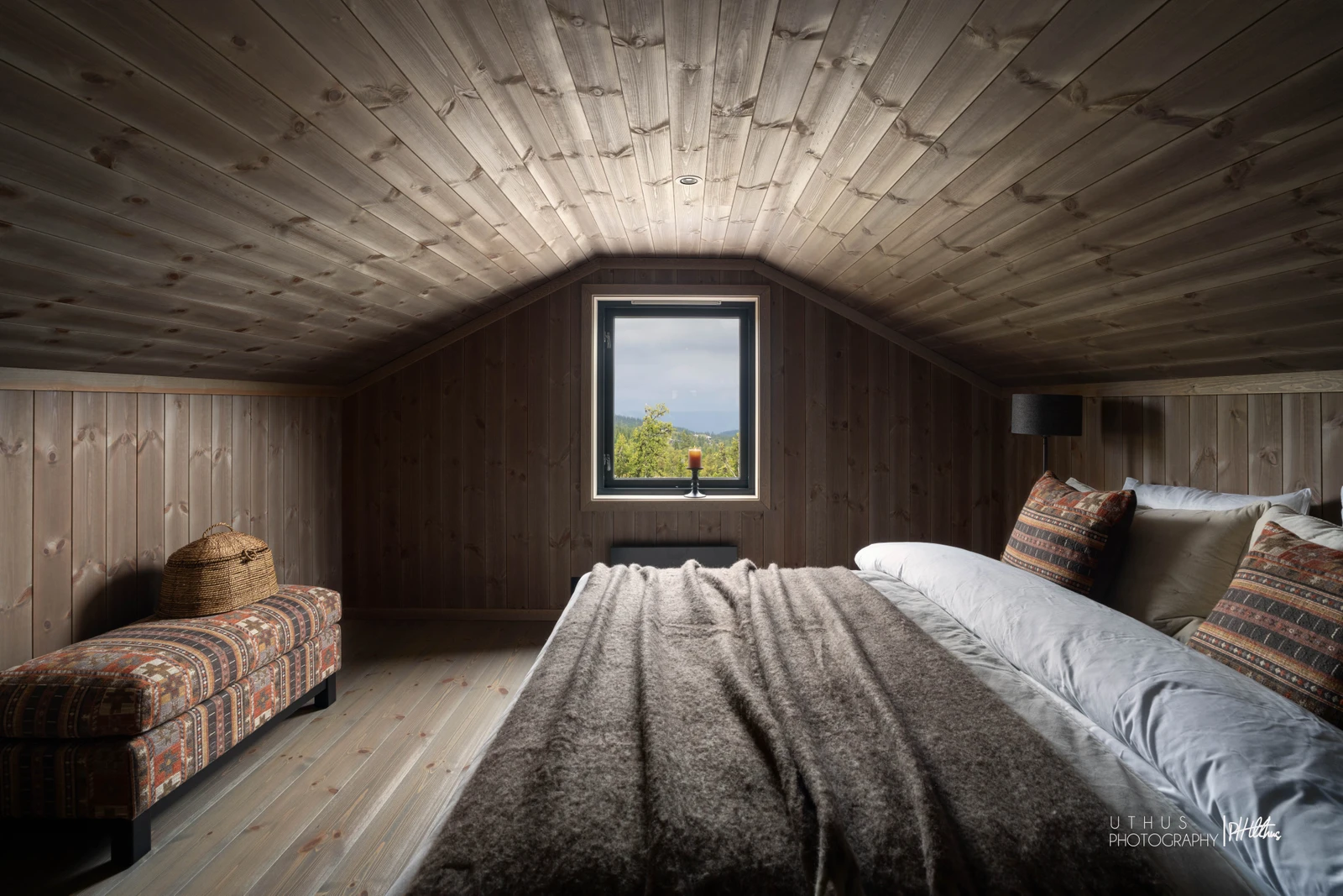 Begge rommene på hemsen er store Galleribilde