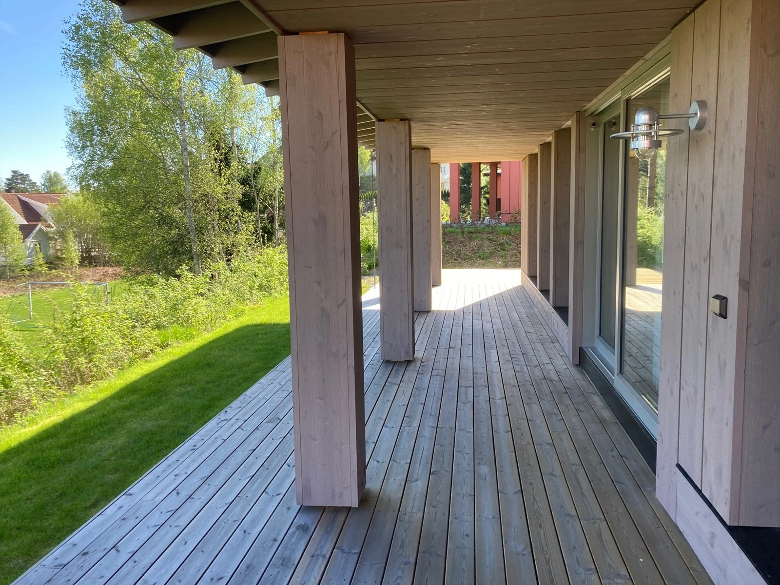 Terrasse med morgen- og kveldssol. Galleribilde