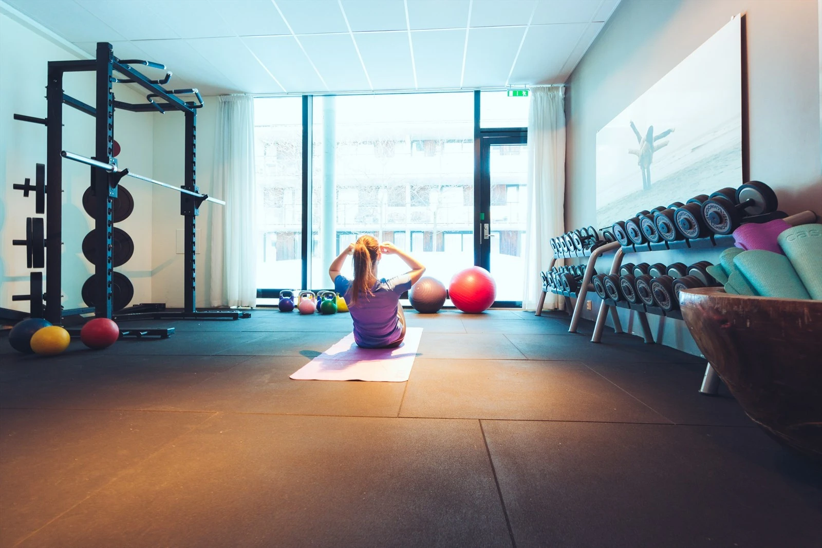 Fitness på Resorten. Galleribilde