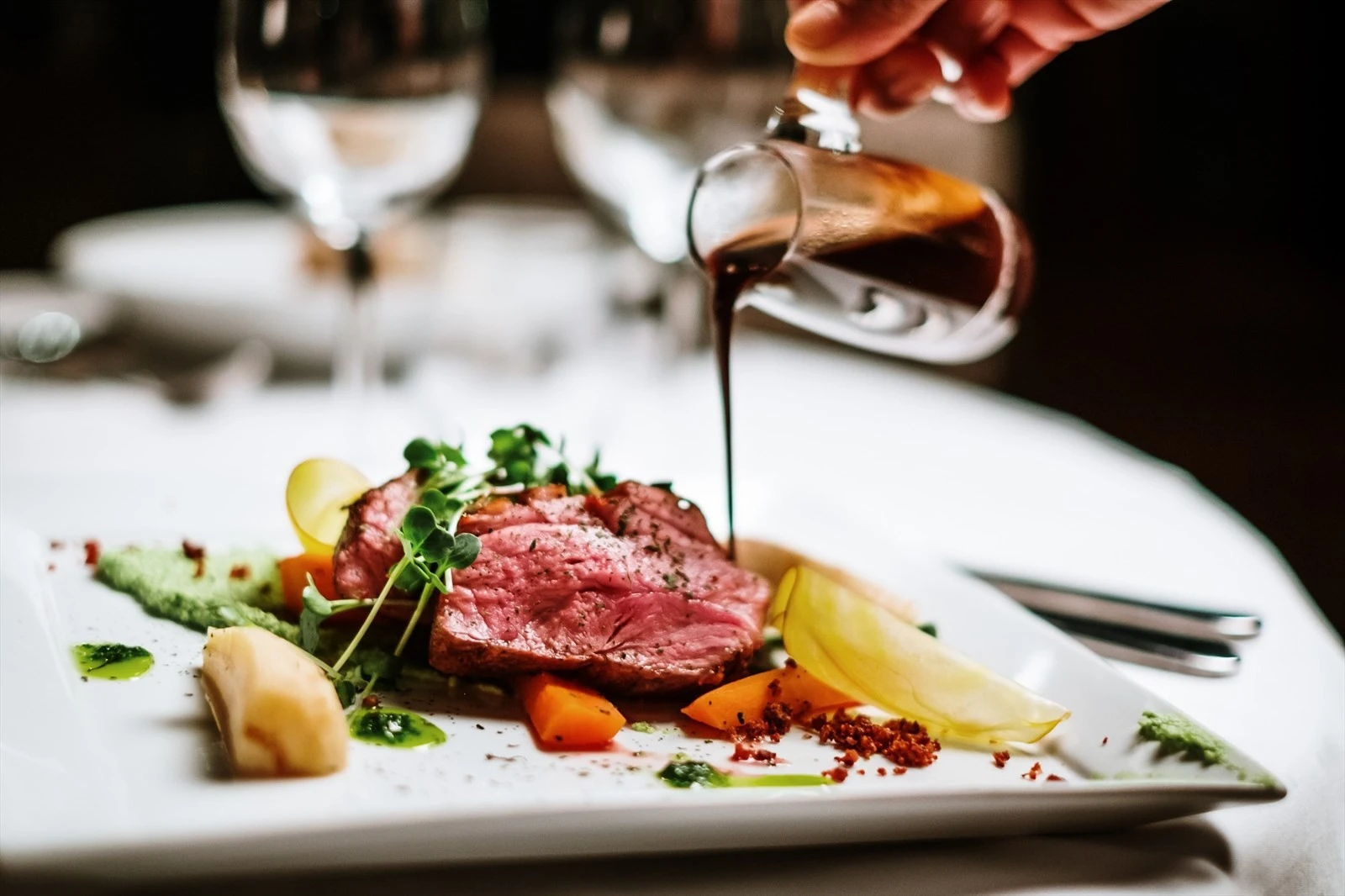 En av Resortens flotte restauranter. Galleribilde