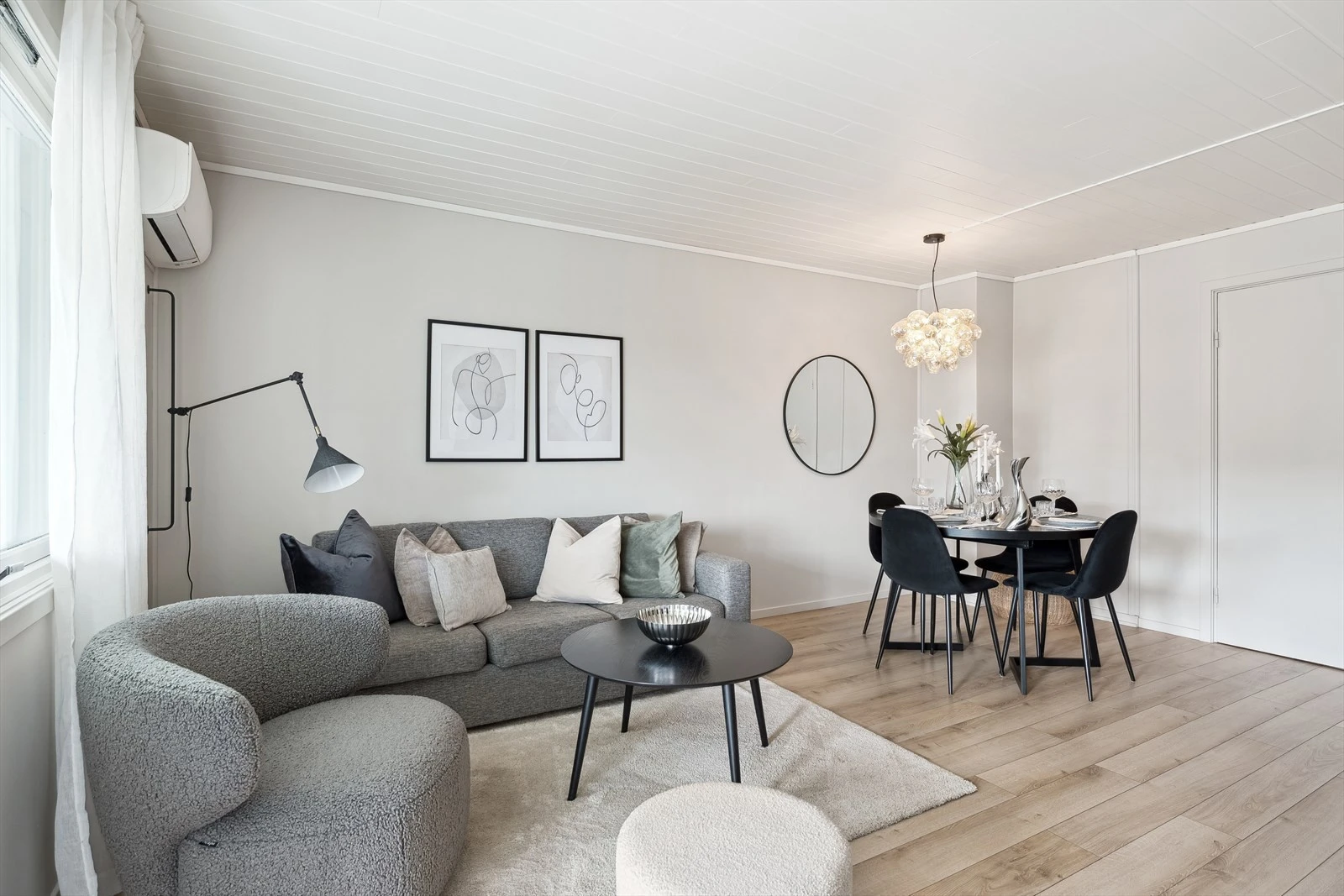 Plass til spisebord!