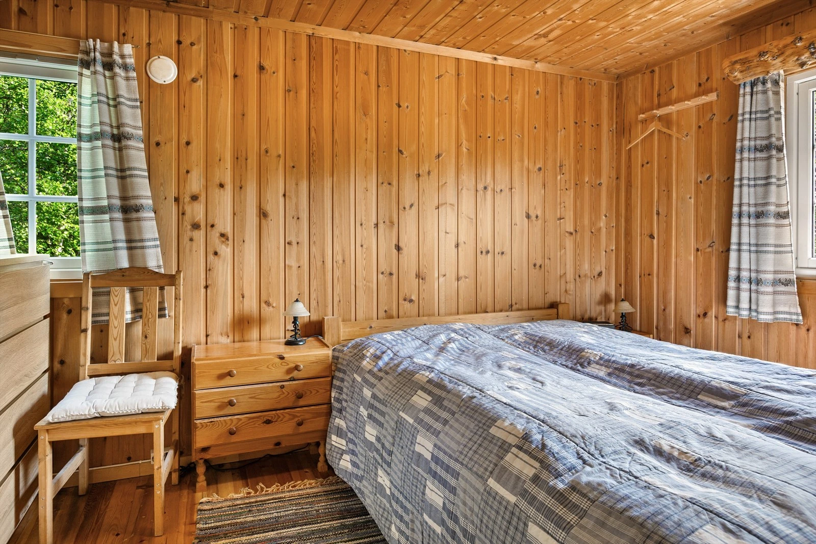 Hovedsoverom med plass for dobbeltseng. Galleribilde