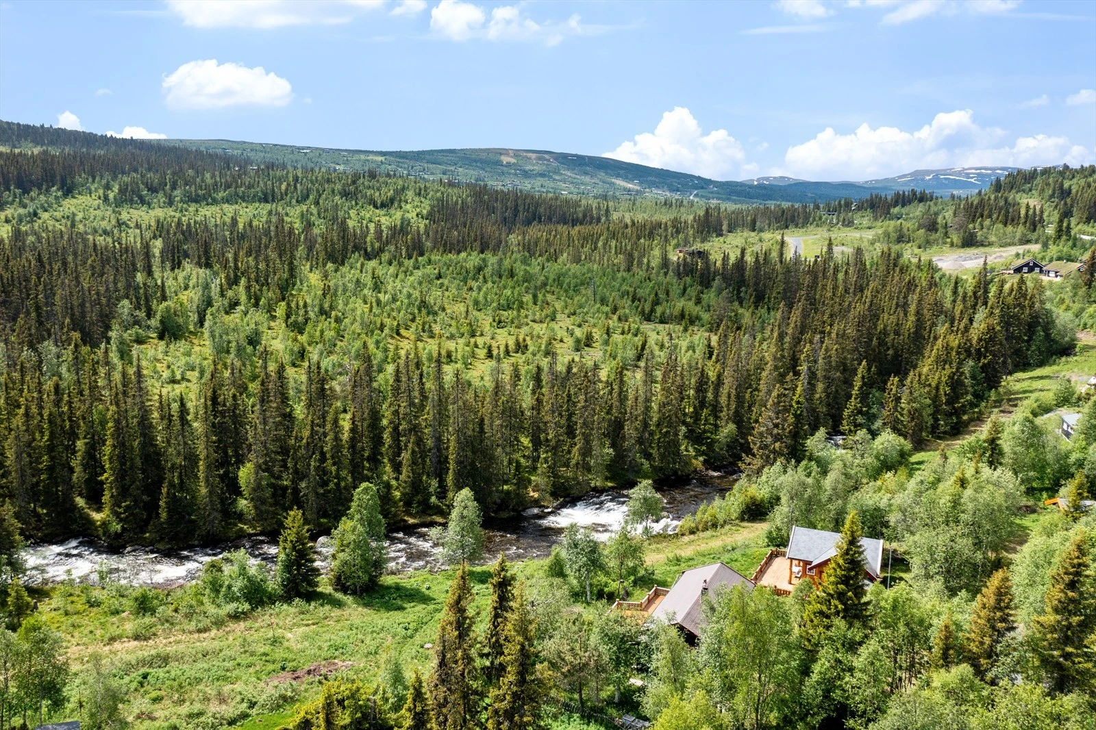 Fra eiendommen er det umiddelbar nærhet til Vaset og fjellområdene rundt, som kan by på et fantastisk turterreng både sommer og vinter. Galleribilde