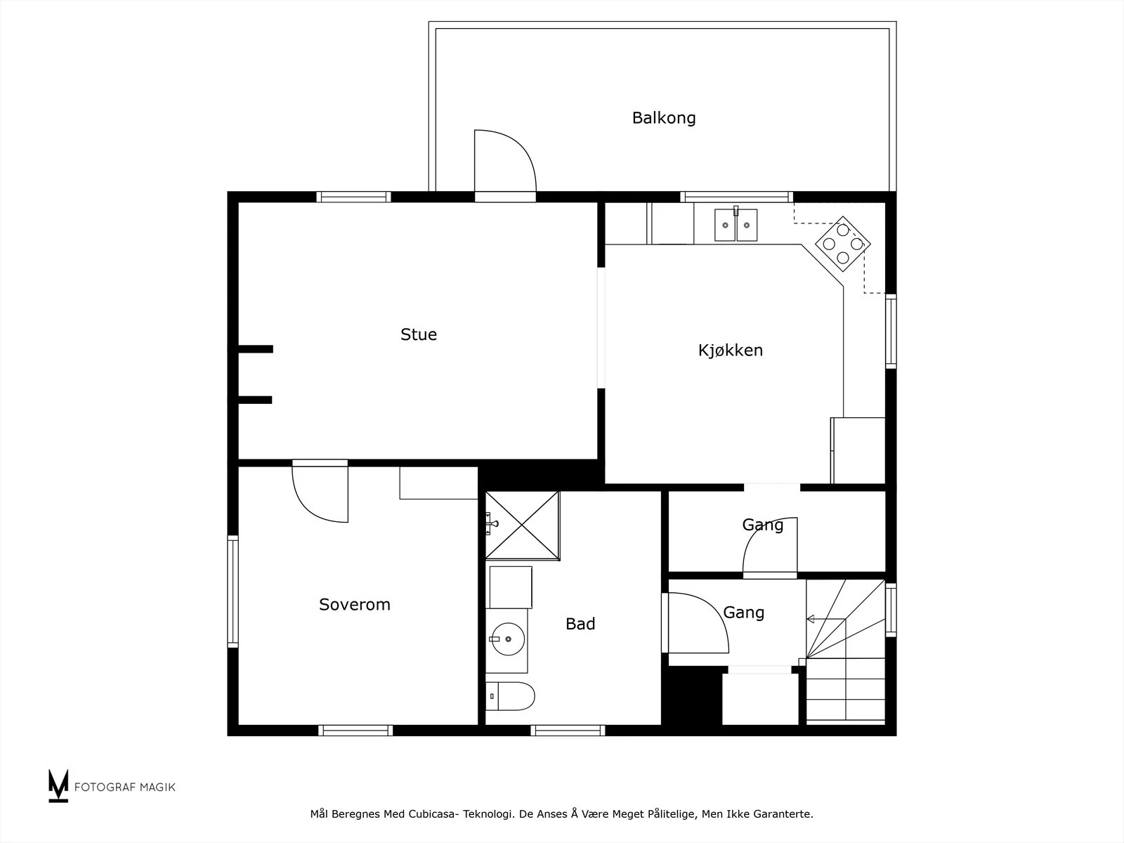 Plantegning - 2. etasje. Galleribilde