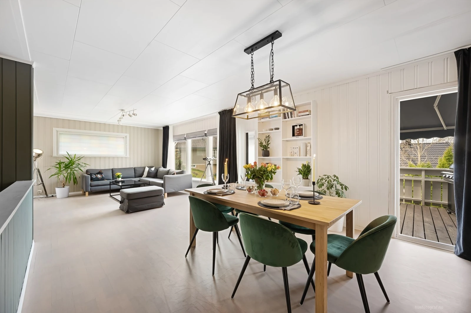 God plass til spisestue