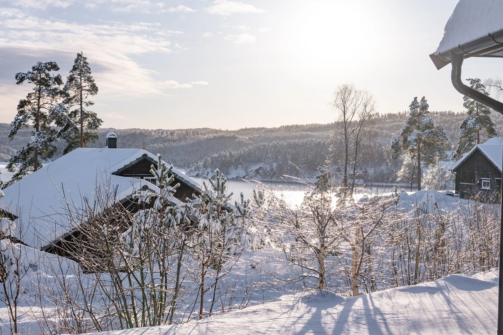 Solrik utsikt Galleribilde