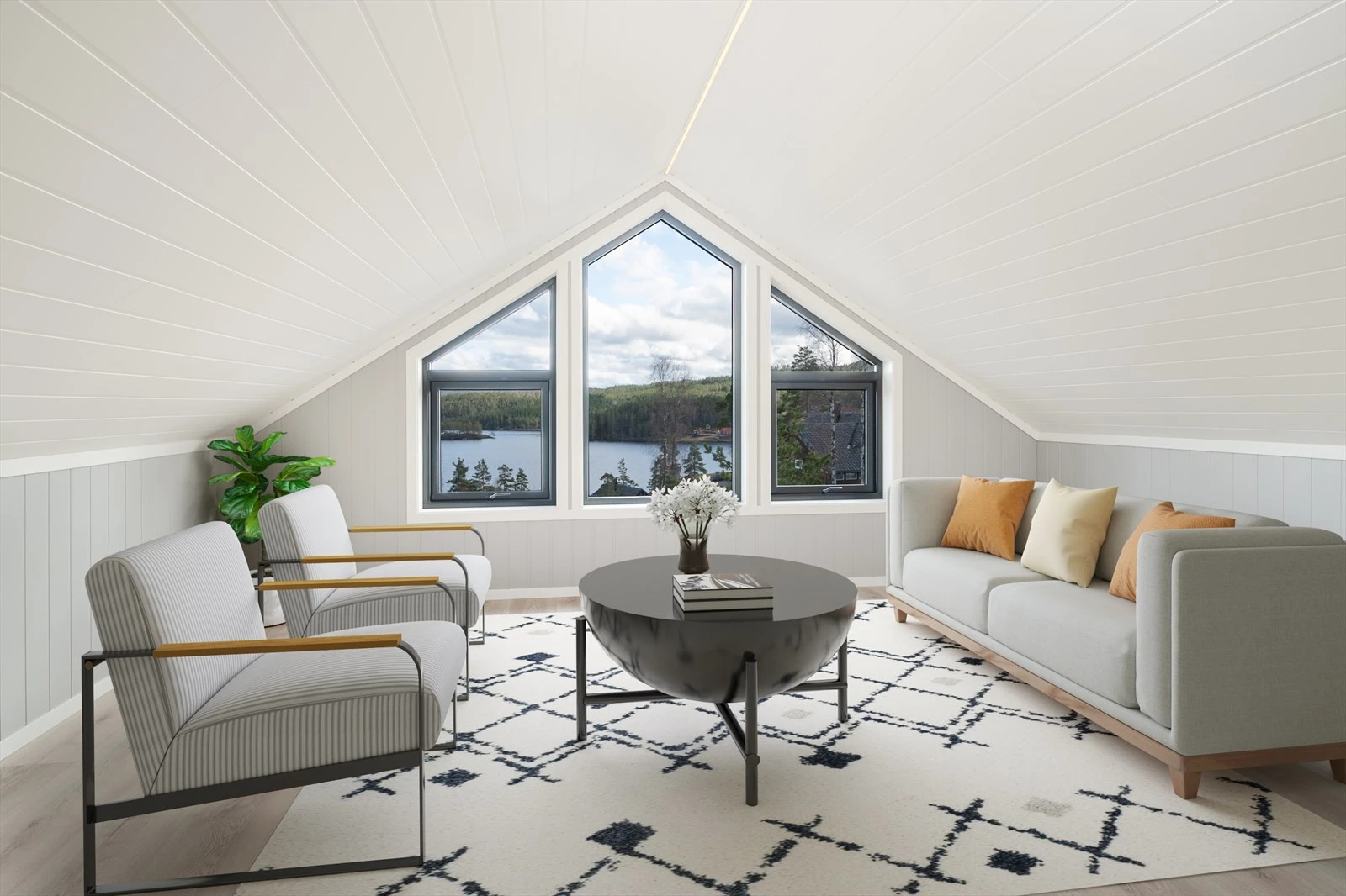 Separat loftstue (Digitalt stylet) Galleribilde