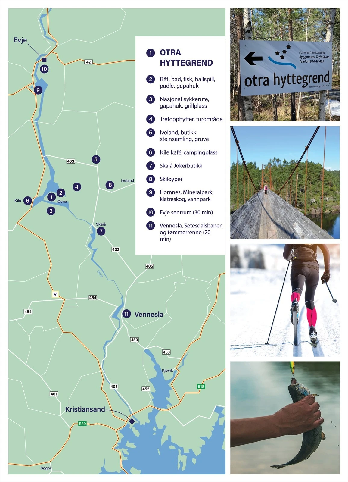 Nærhet til mange aktiviteter og servicetilbud Galleribilde